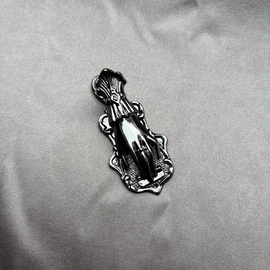 Silver Hand Paper Clip